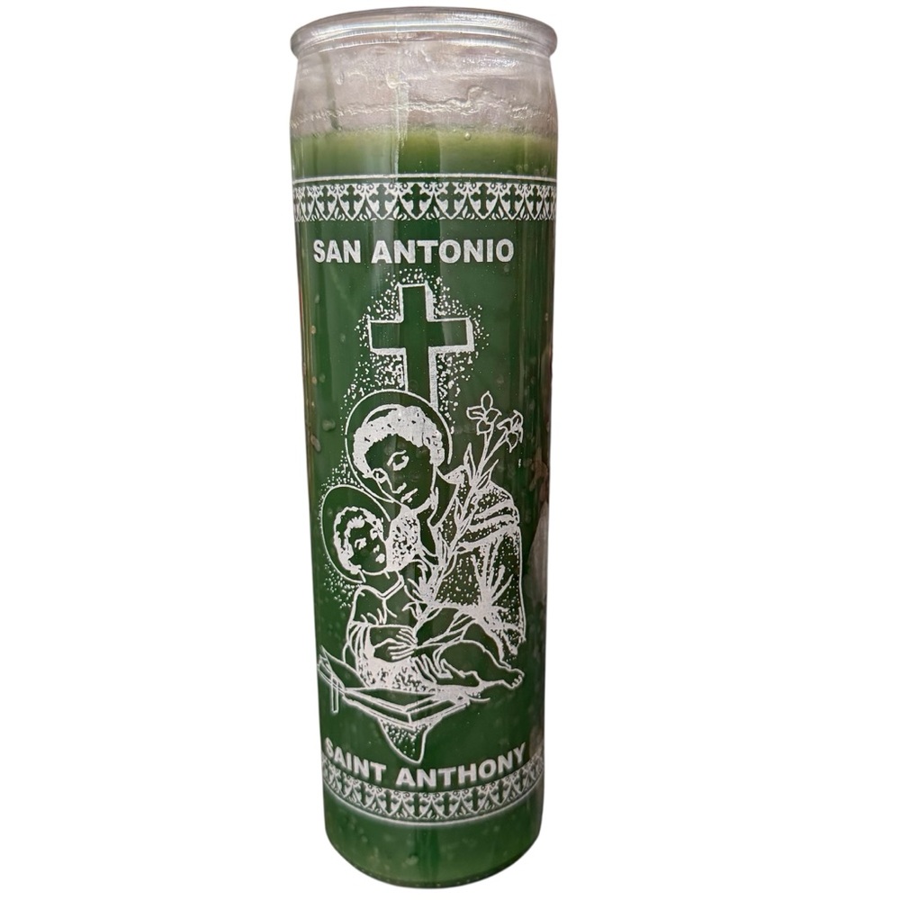 Saint Anthony 7 days candle/ vela San Antonio 7 dias